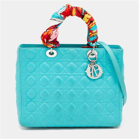 lady dior turquoise